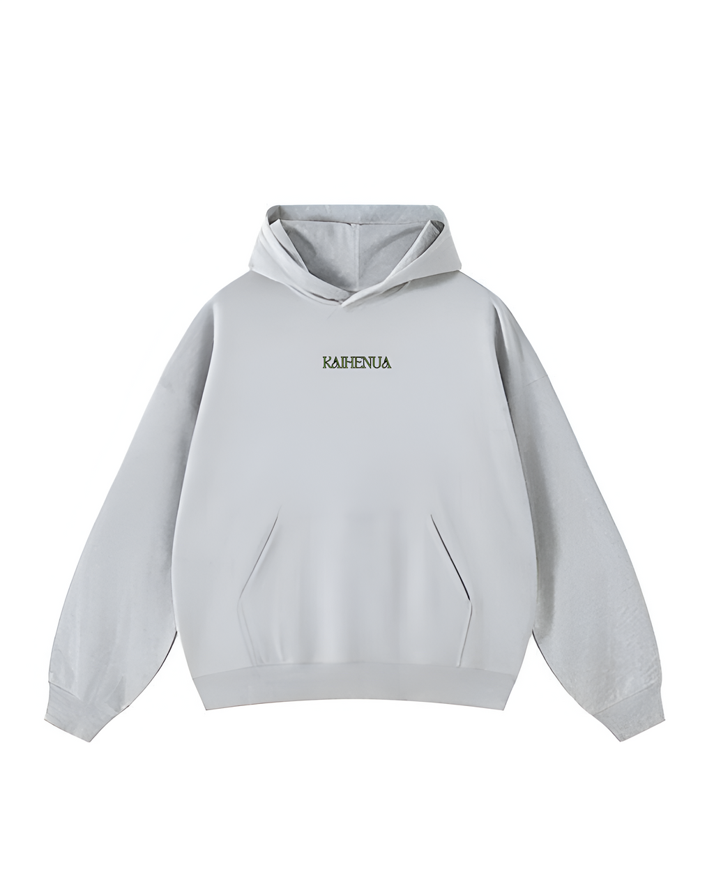 Hoddie Gris "Lets Take A Trip" by Kaihenua