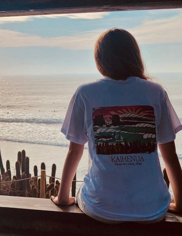 Kaihenua / Punta de Lobos White T-Shirt
