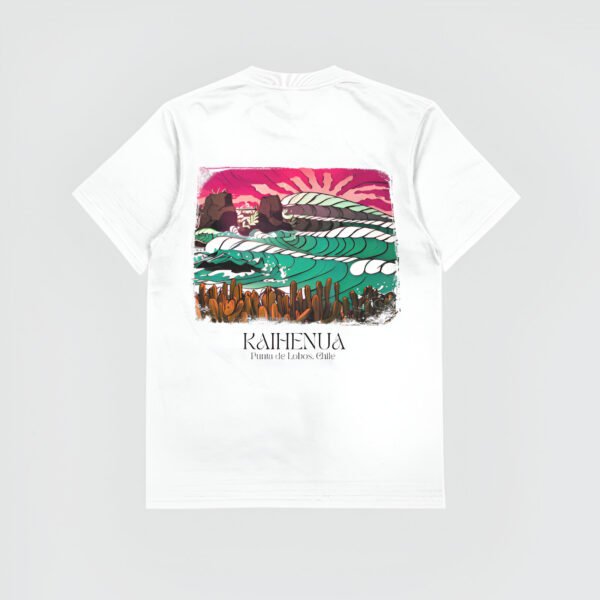 Kaihenua / Punta de Lobos White T-Shirt