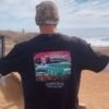 Kaihenua / Punta de Lobos Black T-Shirt