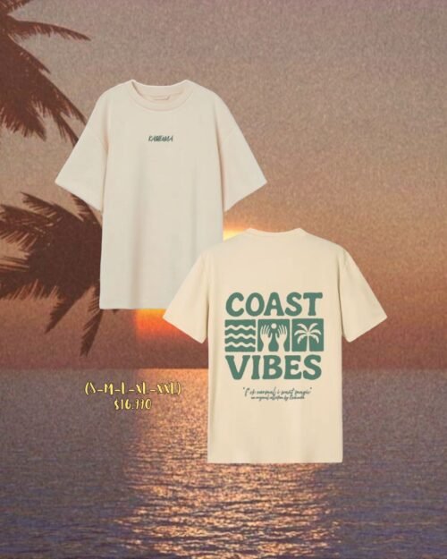 Polera Coast Vibes "F*ck Normal, I Want Magic" By Kaihenua